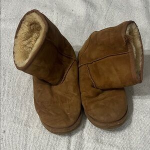 UGG Kids Boots in Brown and Cream